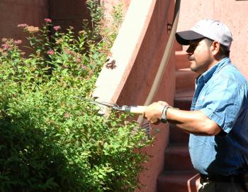 Non-Rental Properties in Aspen A man outside